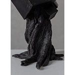 Скульптура «Окаменелый рост», Черный объект варинант исполнения - 3 | Loft Concept в Грозном
