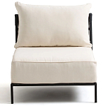 Уличное кресло Alaric Armchair Black варинант исполнения - 2 | Loft Concept в Грозном