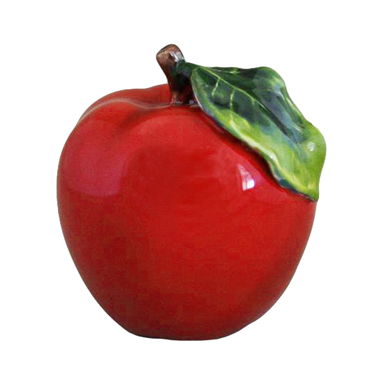 Статуэтка Porcelain Apple Красный Статуэтка Porcelain Apple Красный в Грозном | Loft Concept
