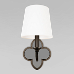 Бра с белым текстильным абажуром и фигурным основанием с зеркальной вставкой Vitorino варинант исполнения - 18 | Loft Concept в Грозном