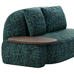 Двухместный модульный диван Orus со столиком  варинант исполнения - 4 | Loft Concept в Грозном