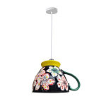 Подвесные светильники в виде чаши с цветочным орнаментом Flower Reversal варинант исполнения - 3 | Loft Concept в Грозном