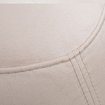 Кресло без подлокотников бежевое с принтом Macrocosm варинант исполнения - 4 | Loft Concept в Грозном