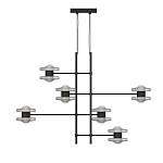 Каркасная люстра Balance варинант исполнения - 2 | Loft Concept в Грозном