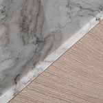 Тумба под телевизор с мраморной столешницей Uniqueness Marble варинант исполнения - 5 | Loft Concept в Грозном