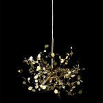 Подвесной светильник с металлическими круглыми элементами Terzani Argent варинант исполнения - 7 | Loft Concept в Грозном