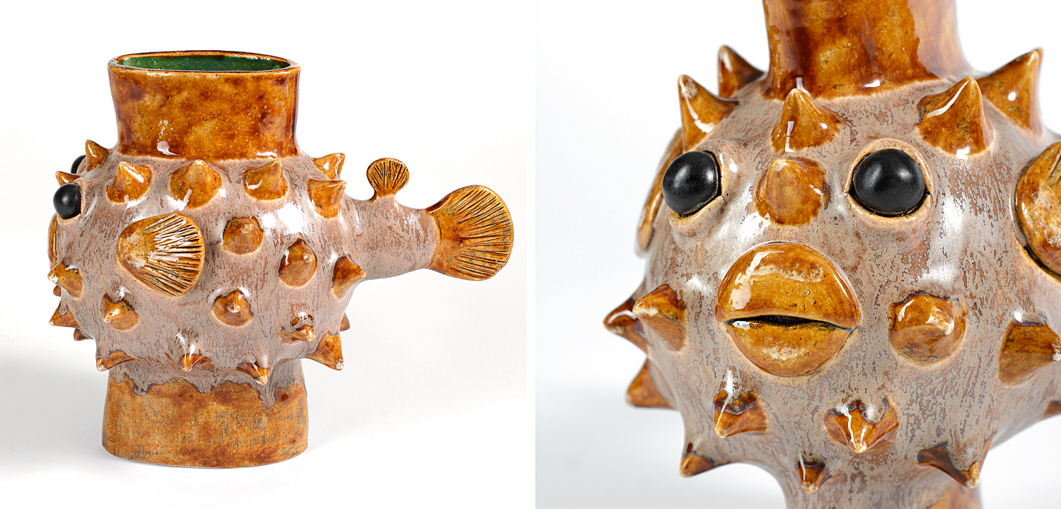 Ваза Puffer Fish Vase Ваза Puffer Fish Vase - Loft-Concept в Грозном