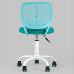 Яркий компьютерный стул Tropica Turquoise варинант исполнения - 4 | Loft Concept в Грозном