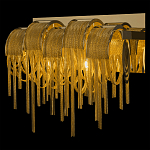 Бра с металлическими дугами и цепочками 33 см Atlantis Chain варинант исполнения - 12 | Loft Concept в Грозном