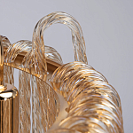 Люстра с подвесными рифлеными стеклянными трубками Nembus варинант исполнения - 9 | Loft Concept в Грозном