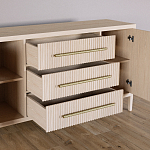 Буфет Primo с тремя ящиками и двумя фасадами Светлый дуб варинант исполнения - 5 | Loft Concept в Грозном