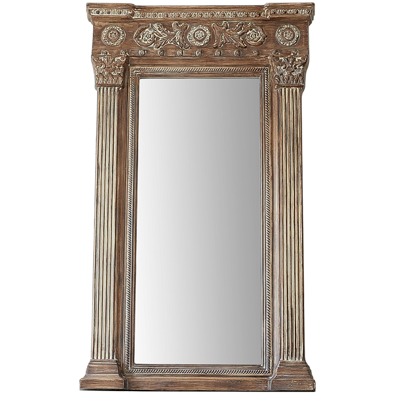 Зеркало напольное Clovis Wood Imitation Mirror Коричневый Зеркало напольное Clovis Wood Imitation Mirror Коричневый в Грозном | Loft Concept