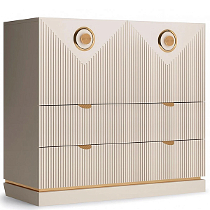 Комод с фактурным фасадом Satin Furniture