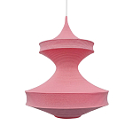 Подвесной вязаный розовый светильник «Моника» варинант исполнения - 1 | Loft Concept в Грозном