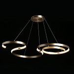 Люстра подвесная светодиодная в виде волнообразной ленты Ribbon Vortex варинант исполнения - 16 | Loft Concept в Грозном