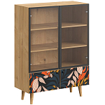 Витрина с изображением на дверцах Elise Cupboard варинант исполнения - 11 | Loft Concept в Грозном