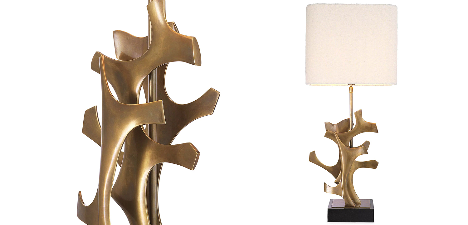 Настольная лампа Eichholtz Table Lamp Agape Brass Настольная лампа Eichholtz Table Lamp Agape Brass - Loft-Concept в Грозном