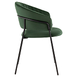 Стул в велюре зеленого цвета Horizon варинант исполнения - 3 | Loft Concept в Грозном