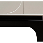 Тумбочка прикроватная с ящиком черно-серого цвета Noble Nightstand варинант исполнения - 6 | Loft Concept в Грозном