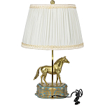 Настольная лампа из фарфора Лошадь Klark варинант исполнения - 2 | Loft Concept в Грозном