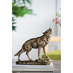 Фигурка Волк Gold варинант исполнения - 5 | Loft Concept в Грозном