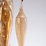 Подвесная люстра с ветвистым каркасом Sconce Caramel варинант исполнения - 2 | Loft Concept в Грозном