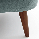 Кресло бирюзовое Pauley Turquoise Armchair варинант исполнения - 4 | Loft Concept в Грозном