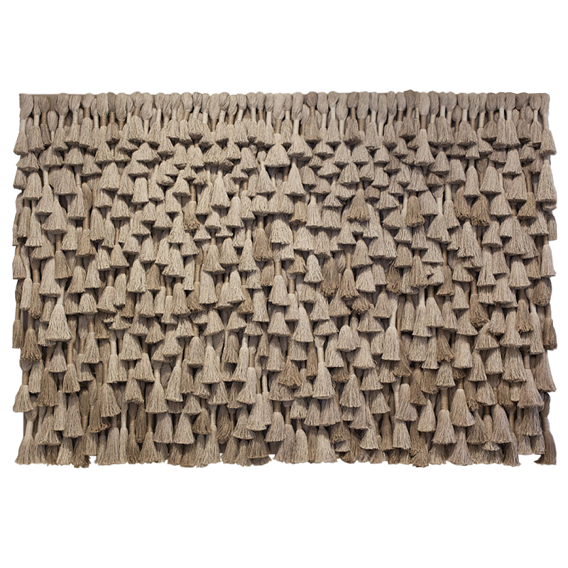 Декор на стену плетеный Кисти Wall decor thread tassels Коричневый в Грозном | Loft Concept 