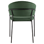 Стул в велюре зеленого цвета Horizon варинант исполнения - 4 | Loft Concept в Грозном