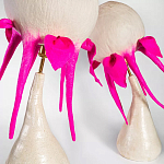 Торшер фуксия «Цветы из снов»  варинант исполнения - 2 | Loft Concept в Грозном