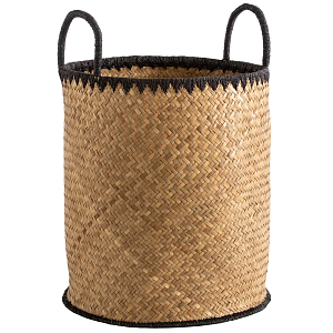 Плетеная корзина для белья с ручками Nyimbo Wicker Basket