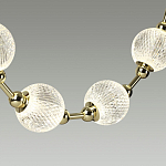 Люстра подвесная с шарообразными плафонами Crystal Globule варинант исполнения - 7 | Loft Concept в Грозном