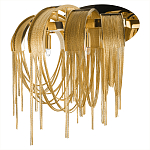 Бра с металиическими цепочками и дугообразными элементами Atlantis Chain варинант исполнения - 9 | Loft Concept в Грозном