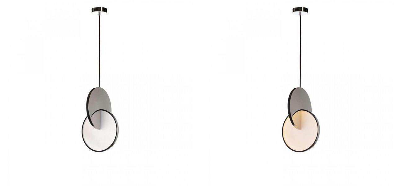 Подвесной светильник Eclipse Pendant Light Сhrome Подвесной светильник Eclipse Pendant Light Сhrome - Loft-Concept в Грозном