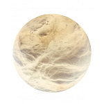 Бра в форме диска из натурального камня Cryptocrystalline Stone варинант исполнения - 1 | Loft Concept в Грозном