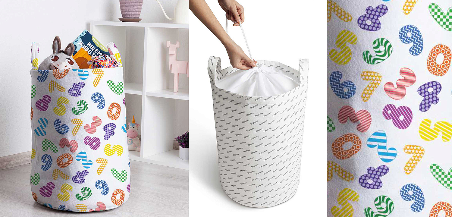 Корзина Colored Numbers Basket Корзина Colored Numbers Basket - Loft-Concept в Грозном