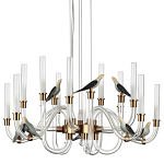 Люстра с декоративными птицами Ganthea D 73 см варинант исполнения - 1 | Loft Concept в Грозном