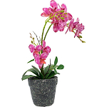 Декоративный искусственное растение Pink orchid варинант исполнения - 2 | Loft Concept в Грозном
