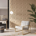 Гипсовая 3D Панель M-106 варинант исполнения - 2 | Loft Concept в Грозном