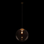 Подвесной светильник со стеклянным прозрачным плафоном в форме шара и золотыми металлическим акцентами 30 ClassiCon варинант исполнения - 3 | Loft Concept в Грозном