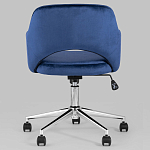 Кресло для компьютерного стола Veloury Blue варинант исполнения - 5 | Loft Concept в Грозном