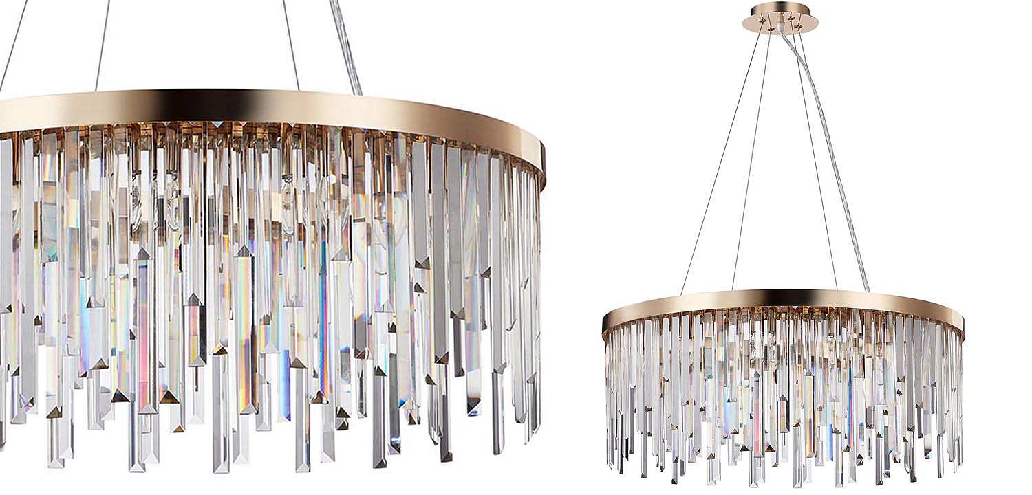 Люстра Bennett Chandelier gold Люстра Bennett Chandelier gold - Loft-Concept в Грозном