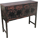 Комод деревянный Retro with four doors варинант исполнения - 3 | Loft Concept в Грозном