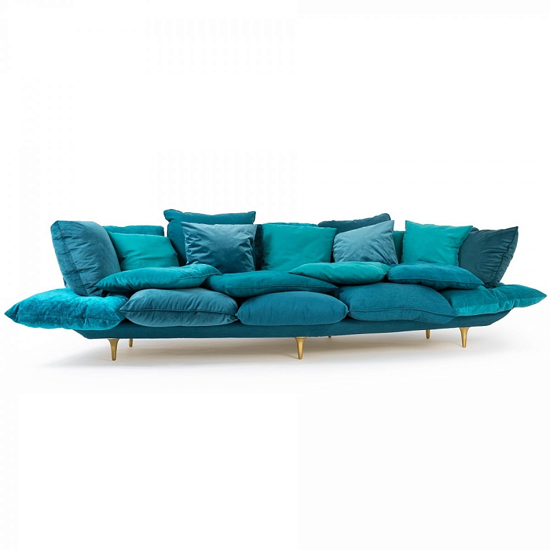 Диван Seletti Sofa Comfy Turquoise Синий Диван Seletti Sofa Comfy Turquoise Синий в Грозном | Loft Concept