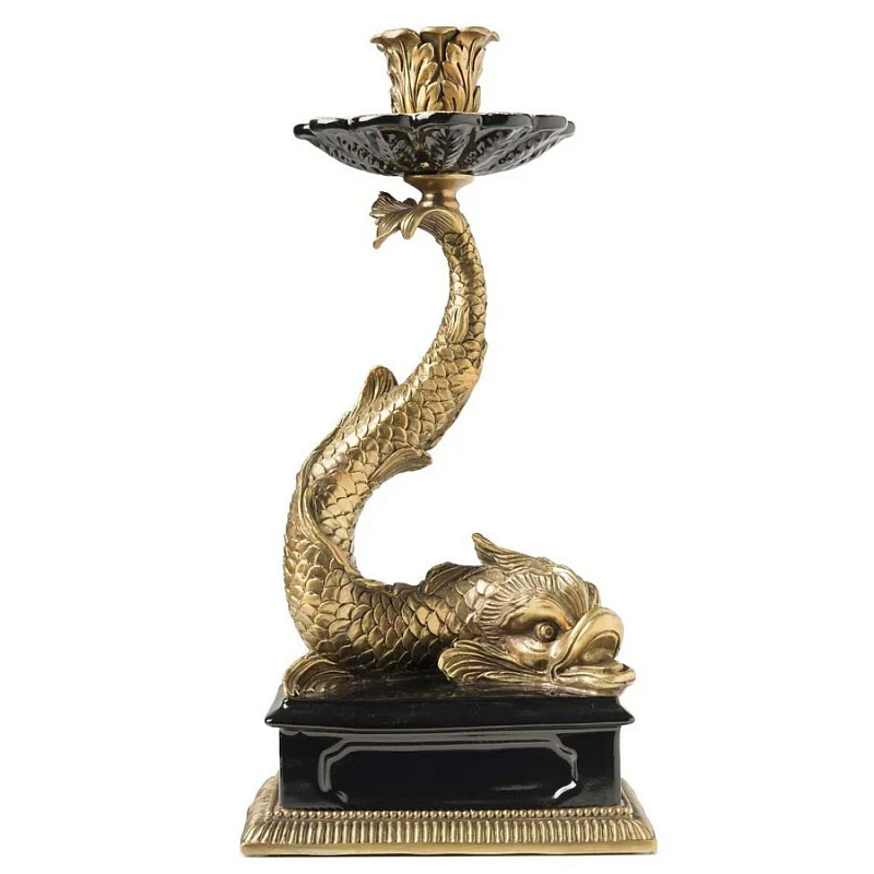 Подсвечник Candleholder Triton Atlanta Черный Бронза Подсвечник Candleholder Triton Atlanta Черный Бронза в Грозном | Loft Concept