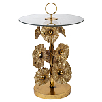 Столик металлический Golden Flower варинант исполнения - 1 | Loft Concept в Грозном