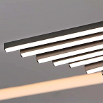 Люстра в виде распахнутых крыльев из тонких металлических планок Flight of Freedom варинант исполнения - 13 | Loft Concept в Грозном