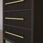 Комод Primo с 3 выдвижными ящиками Темный орех варинант исполнения - 3 | Loft Concept в Грозном