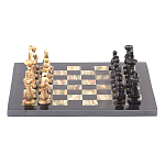 Шахматы настольные из натурального камня Оникс Decorative Thematic Chess варинант исполнения - 1 | Loft Concept в Грозном