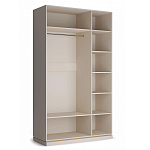 Шкаф трёхстворчатый платяной Satin Furniture варинант исполнения - 2 | Loft Concept в Грозном